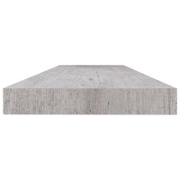 vidaXL Floating Wall Shelves 2 pcs Concrete Gray 47.2