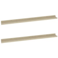 Vidaxl Wall Shelves 2 Pcs Sonoma Oak 39.4X3.5X1.2