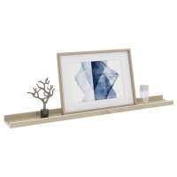 Vidaxl Wall Shelves 4 Pcs White And Sonoma Oak 31.5X3.5X1.2