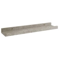 vidaXL Wall Shelves 4 pcs Concrete Gray 15.7