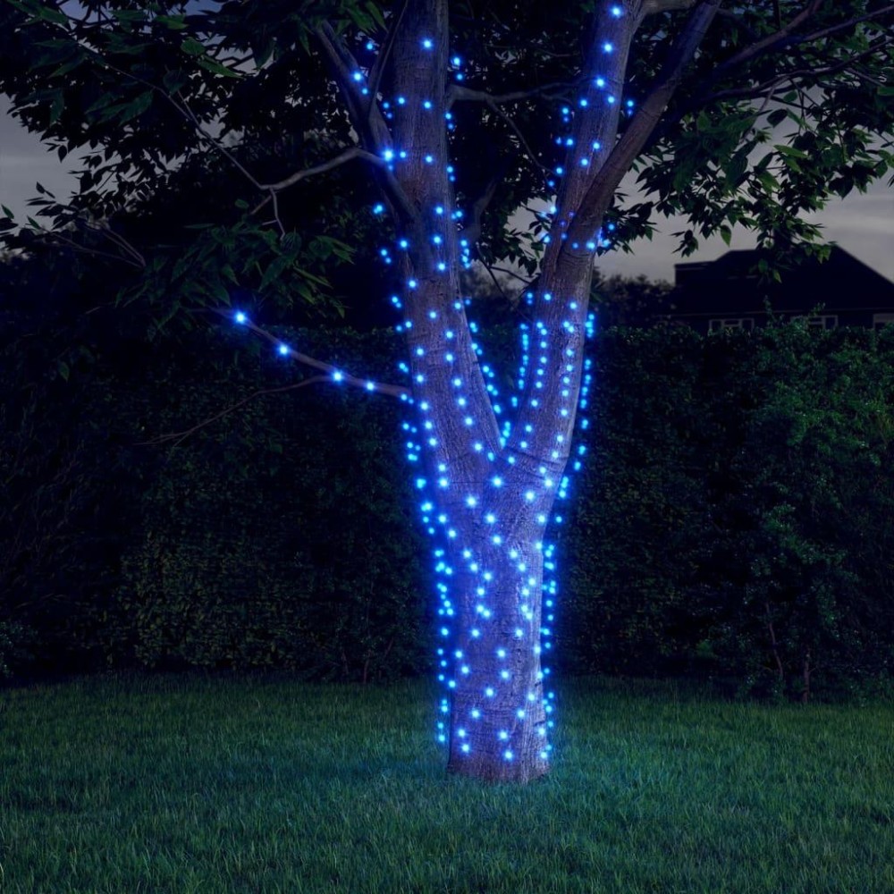 vidaXL Solar Fairy Lights 5 pcs 5x200 LED Blue Indoor Outdoor