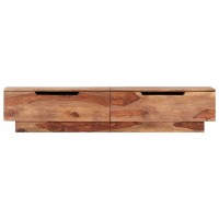 Vidaxl Tv Cabinet 57.1X11.8X11.8 Solid Sheesham Wood