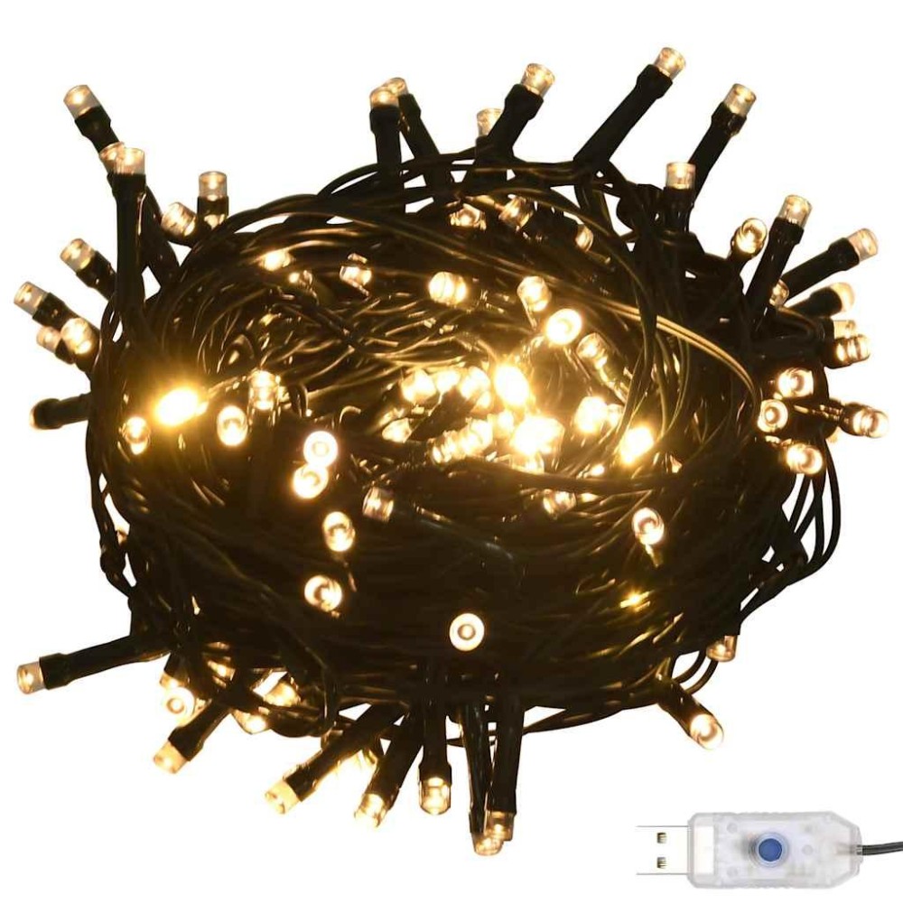 vidaXL 61 Piece Christmas Ball Set with Peak and 150 LEDs Gold&Bronze