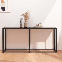 vidaXL Console Table Black 63