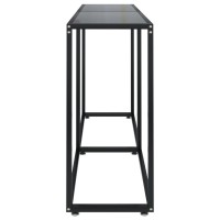 vidaXL Console Table Black 63