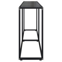 vidaXL Console Table Black 70.9