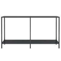 vidaXL Console Table Black 55.1