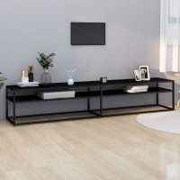 vidaXL TV Stand Black 86.6