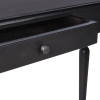 vidaXL Console Table Light Black 43.3