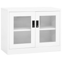 vidaXL Office Cabinet White 35.4