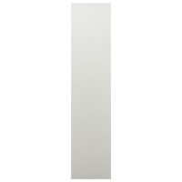 Vidaxl Office Cabinet Light Gray 35.4X15.7X70.9 Steel