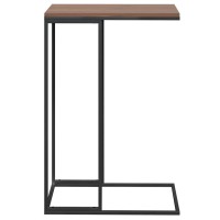 Vidaxl Side Table Black 15.7X11.8X23.2 Engineered Wood