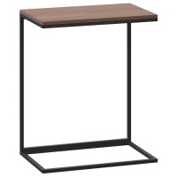 Vidaxl Side Table Black 21.7X13.8X26 Engineered Wood