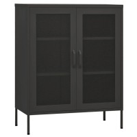 Vidaxl Storage Cabinet Anthracite 31.5X13.8X40 Steel