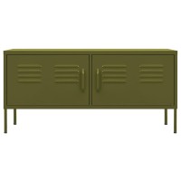 vidaXL TV Stand Olive Green 41.3