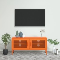 Vidaxl Tv Cabinet Orange 41.3X13.8X19.7 Steel