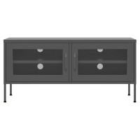 Vidaxl Tv Cabinet Anthracite 41.3X13.8X19.7 Steel
