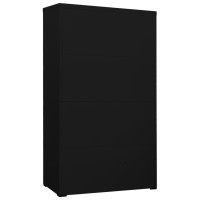 vidaXL Filing Cabinet Black 35.4