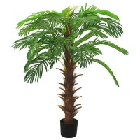 vidaXL Artificial Cycas Palm with Pot 55.1