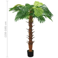 vidaXL Artificial Cycas Palm with Pot 63