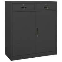 vidaXL Office Cabinet Anthracite 35.4