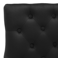 vidaXL Dining Chair Black Velvet