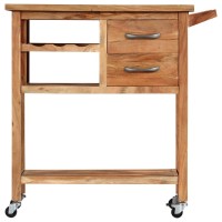 vidaXL Kitchen Trolley 31.5