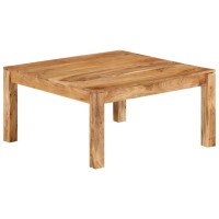 Vidaxl Coffee Table 31.5X31.5X15.7 Solid Acacia Wood