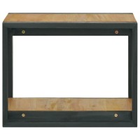 Vidaxl Wall-Mounted Bathroom Cabinet 17.7X17.7X13.8 Solid Wood Teak
