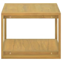Vidaxl Wall-Mounted Bathroom Cabinet 23.6X17.7X13.8 Solid Wood Teak