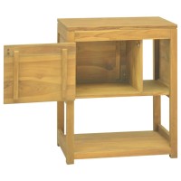 Vidaxl Bathroom Cabinet 23.6X15.7X29.5 Solid Wood Teak