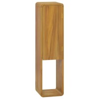 Vidaxl Wall-Mounted Bathroom Cabinet 9.8X9.8X39.4 Solid Wood Teak