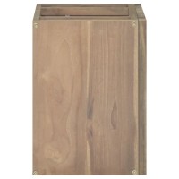 Vidaxl Wall-Mounted Bathroom Cabinet 17.7X11.8X15.7 Solid Wood Teak