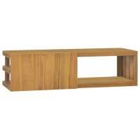 Vidaxl Wall-Mounted Bathroom Cabinet 43.3X15.7X11.8 Solid Wood Teak