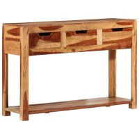 Vidaxl Console Table 43.3X13.8X29.5 Solid Wood Acacia