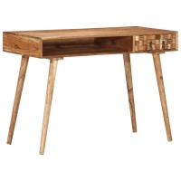 Vidaxl Writing Desk 45.3X19.7X29.9 Solid Wood Acacia