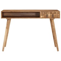 Vidaxl Writing Desk 45.3X19.7X29.9 Solid Wood Acacia