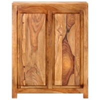 Vidaxl Sideboard 23.6X13X29.5 Solid Wood Acacia