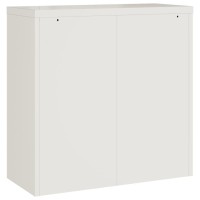 vidaXL File Cabinet White 35.4