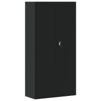 vidaXL File Cabinet Black 35.4