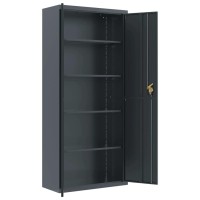 vidaXL File Cabinet Anthracite 35.4