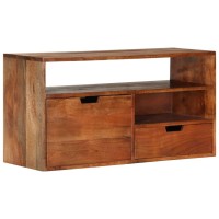 Vidaxl Tv Cabinet 31.5X11.8X16.5 Solid Acacia Wood