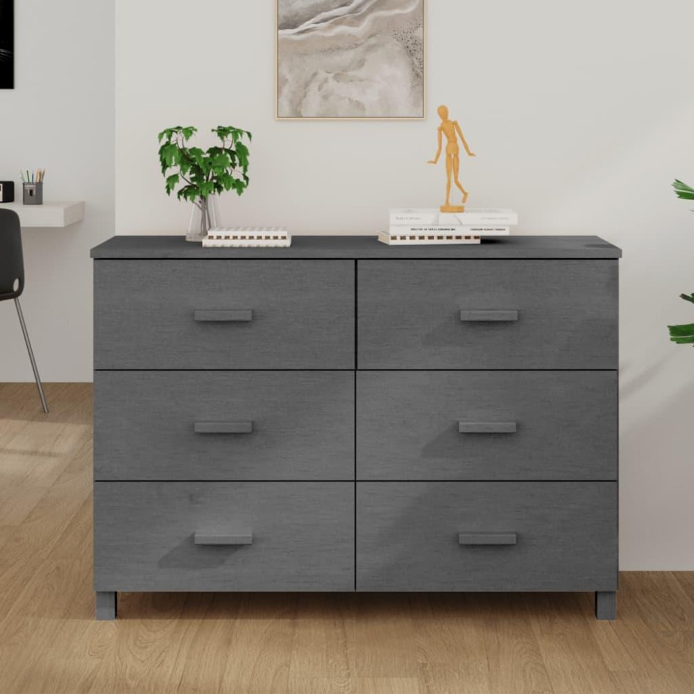 vidaXL Sideboard HAMAR Dark Gray 44.5