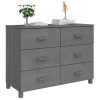 vidaXL Sideboard HAMAR Dark Gray 44.5