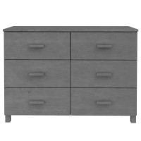 vidaXL Sideboard HAMAR Dark Gray 44.5