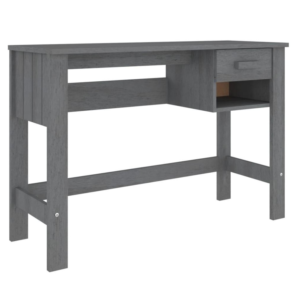 vidaXL Desk HAMAR Dark Gray 43.3