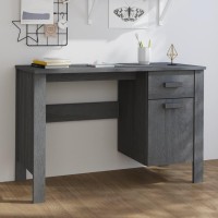 vidaXL Desk HAMAR Dark Gray 44.5