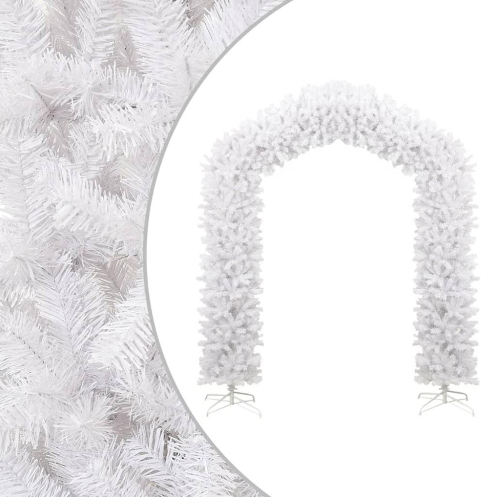 vidaXL Christmas Tree Arch White 106.3