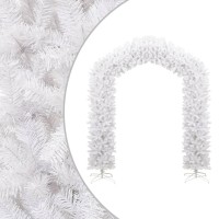 vidaXL Christmas Tree Arch White 106.3