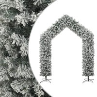 vidaXL Christmas Tree Arch with Flocked Snow 106.3